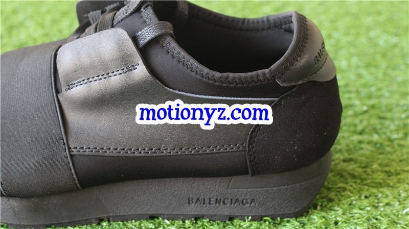Balenciaga Race Runner Trainers All Black